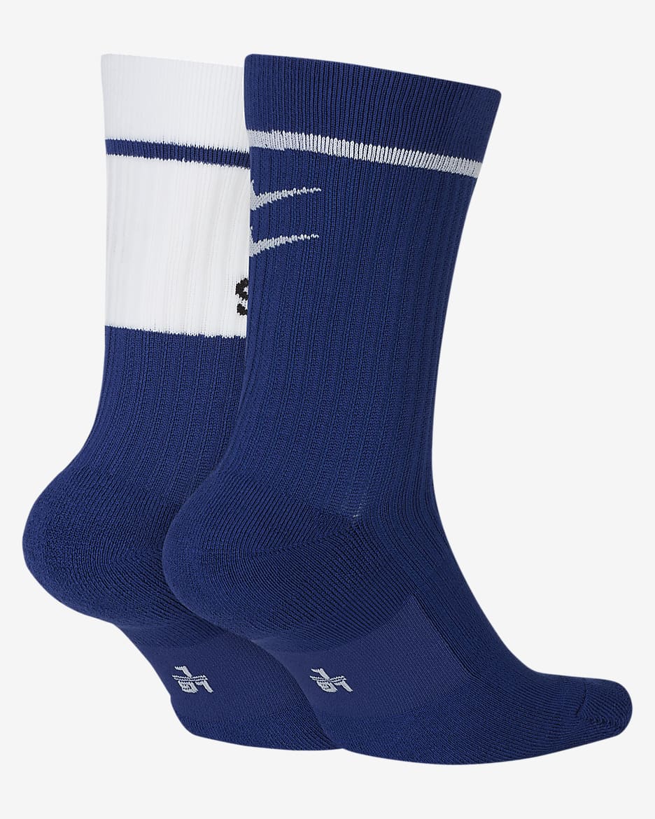 Nike SNKR Sox Crew Socks 2 Pairs